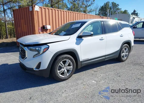 2018 GMC Terrain Sle from USA, damaged, VIN 3GKALMEV1JL407020